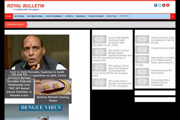 Site using Ultimate Ads Manager plugin