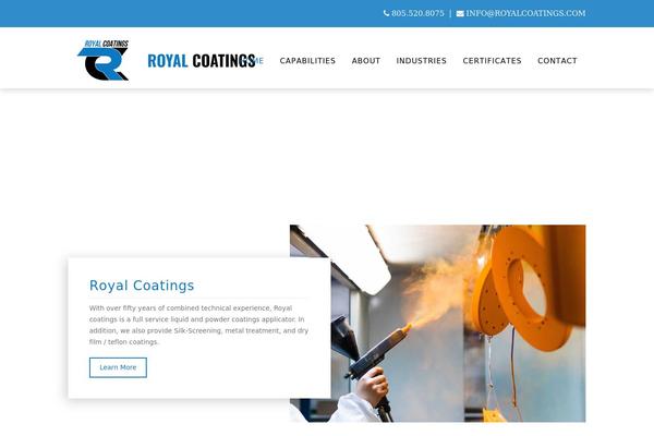 Bridge theme site design template sample