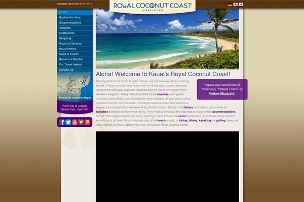 Sandbox theme site design template sample