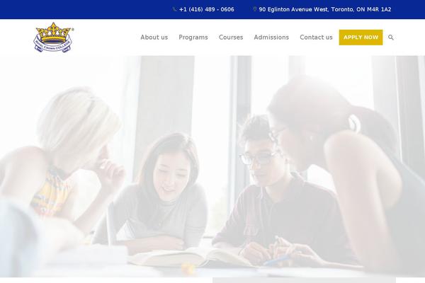 Education-hub-pro theme site design template sample