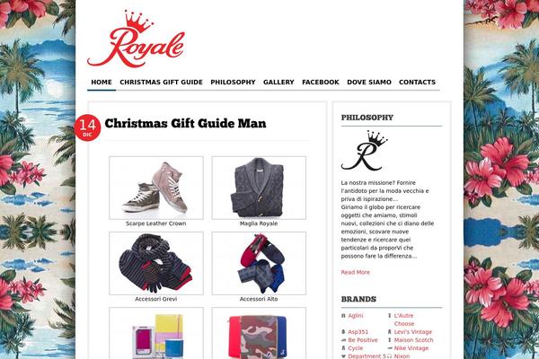 Bueno theme site design template sample