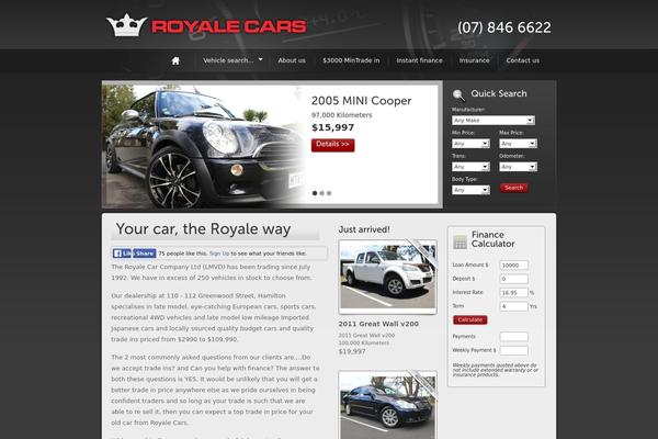 Automotive theme site design template sample