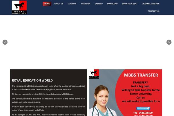 Site using Easy Facebook Like Box plugin