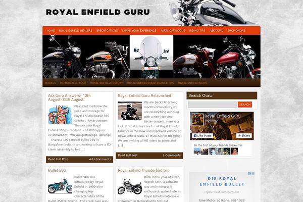 Katana theme site design template sample