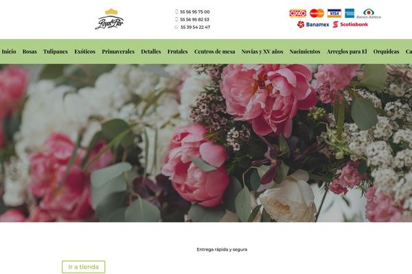 Flowers-boutique theme site design template sample