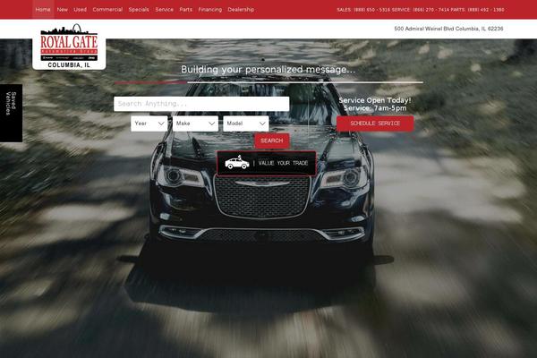 Site using Responsive WordPress Slider - HG Slider plugin