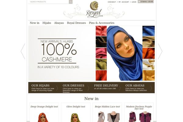 Royal theme site design template sample