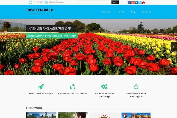 Elegant theme site design template sample