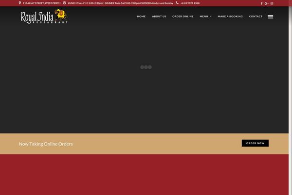 Grandrestaurant theme site design template sample