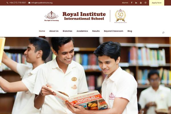 Kingster theme site design template sample