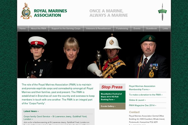 royalmarinesassociation.org.uk site used Rma