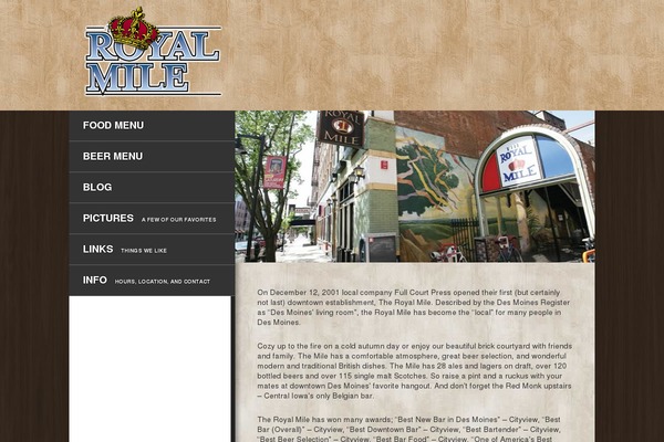 Fcp theme site design template sample