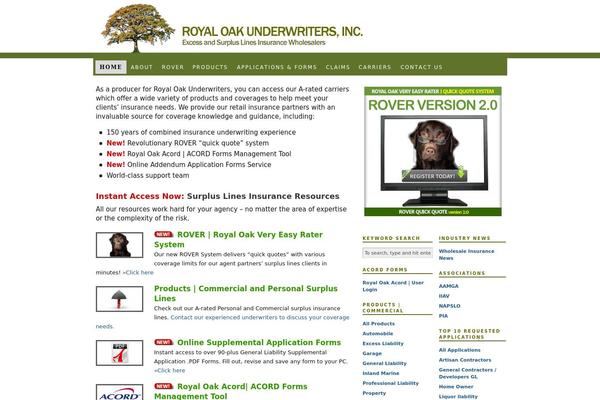 Thesis 1.8 theme site design template sample