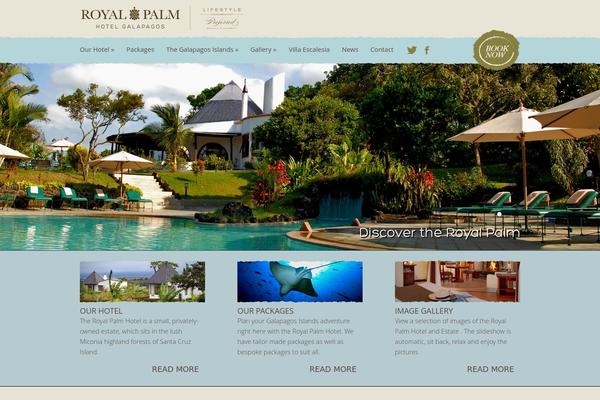 Site using Elegantbuilder plugin