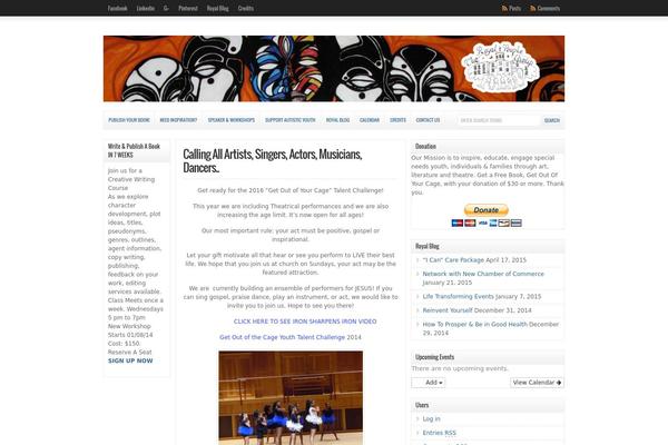 WP-Clear theme site design template sample