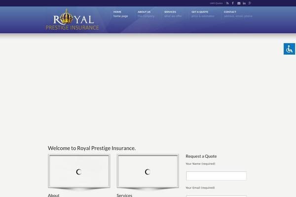 Site using Accessibility-light plugin
