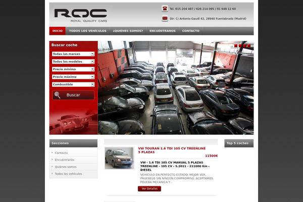Automobile theme site design template sample