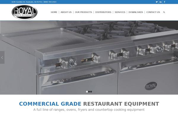 Enfold-child theme site design template sample