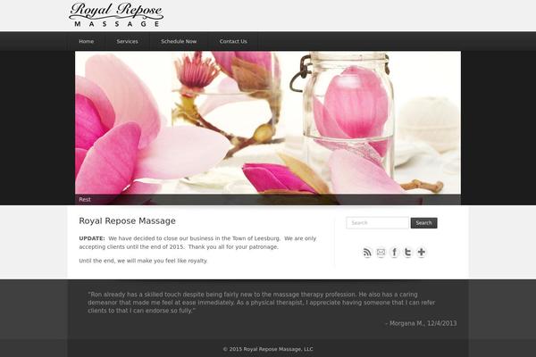 Estate theme site design template sample