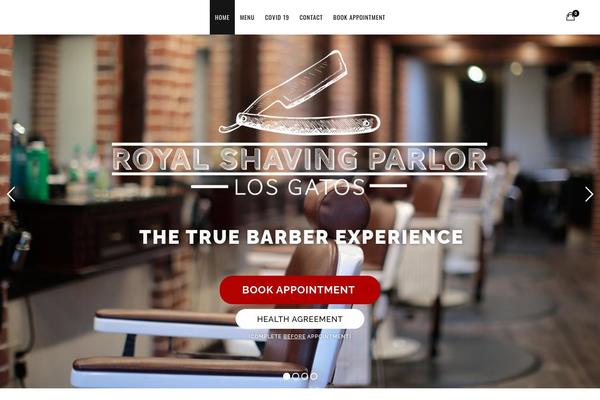 Revolver theme site design template sample