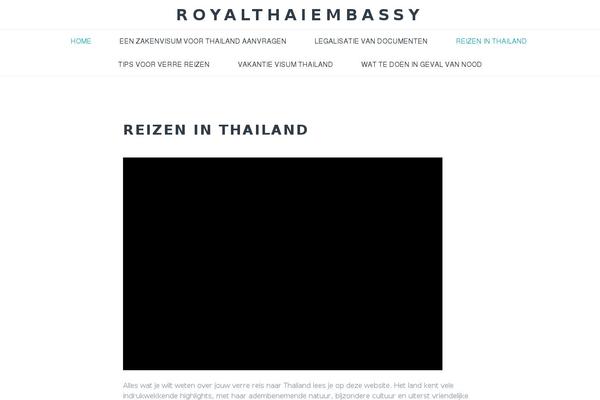 Travel Insight theme site design template sample