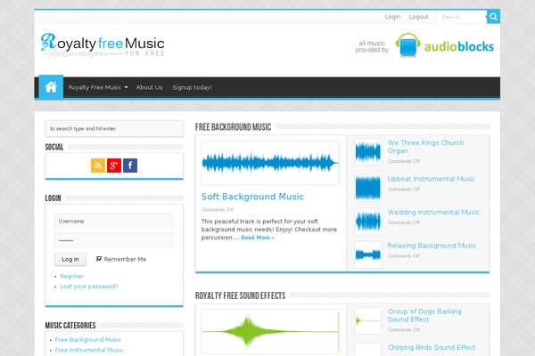 rfm theme websites examples