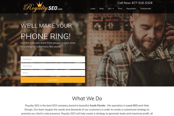 Site using WordPress prettyPhoto plugin