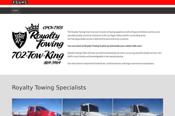 Nirvana theme site design template sample