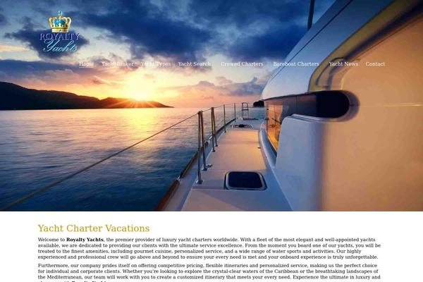 Kalium theme site design template sample