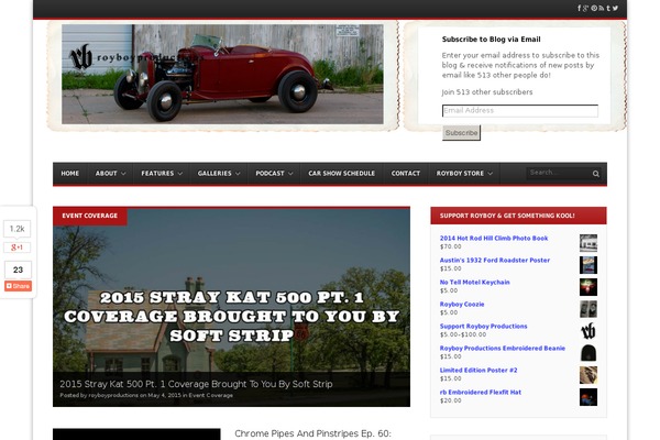 Fearless theme site design template sample