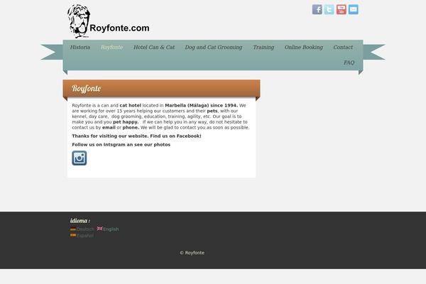 iRibbon theme site design template sample