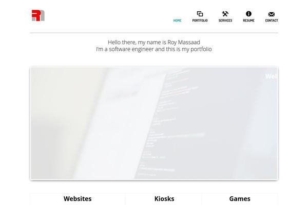 Daisho theme site design template sample