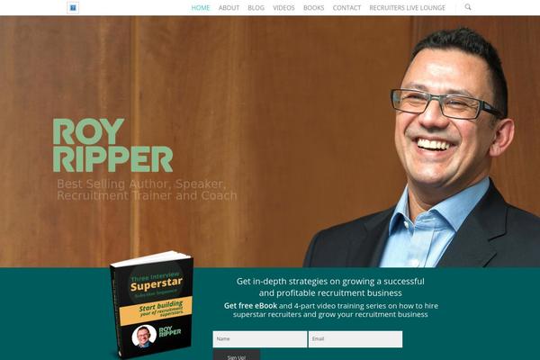 Salient theme site design template sample