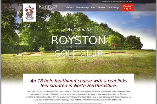 roystongolfclub.co.uk site used Royston-golf-club