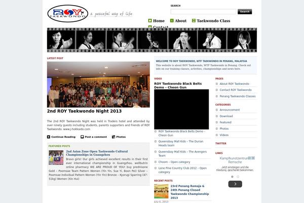 roytaekwondo.com site used The Morning After