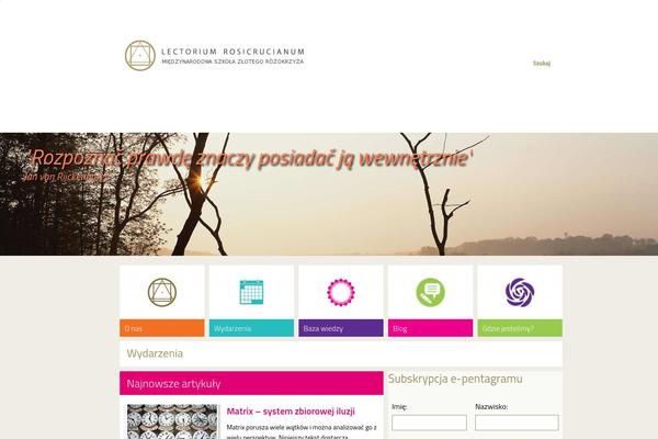 rozokrzyz.pl site used Gospel-wp