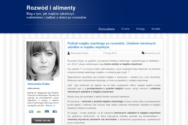 Thesis 1.8.4 theme site design template sample