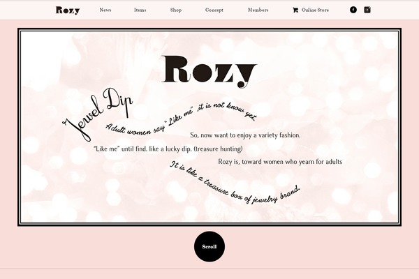 rozy.me site used Rozy