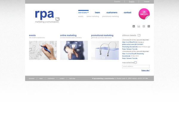 rpa theme websites examples