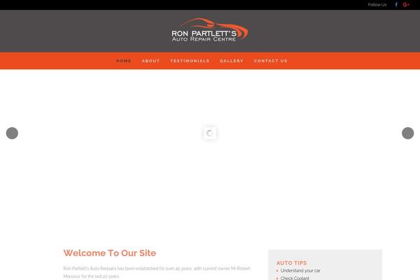 Bridge theme site design template sample