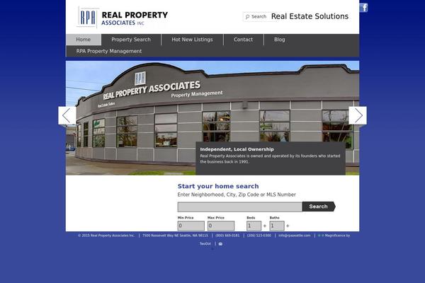 Rpa theme site design template sample