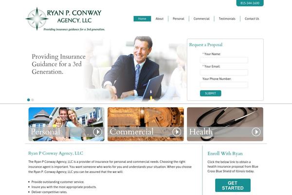 Bradley theme site design template sample