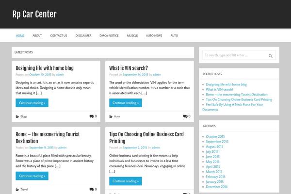 Momentous Lite theme site design template sample
