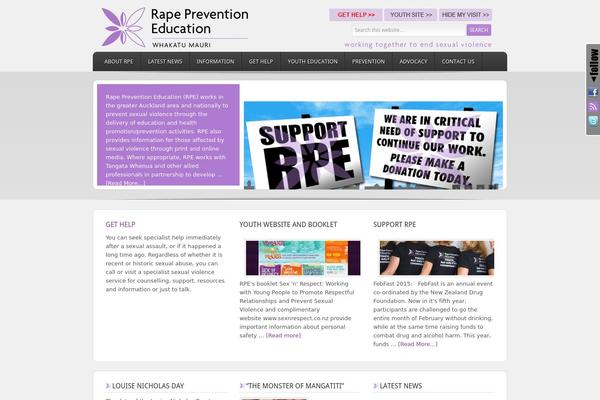 Enterprise theme site design template sample