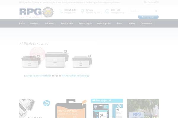 Thesis 1.8.6 theme site design template sample