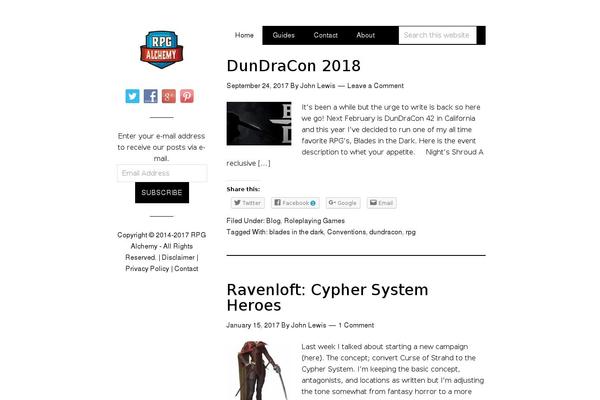 Wintersong Pro theme site design template sample