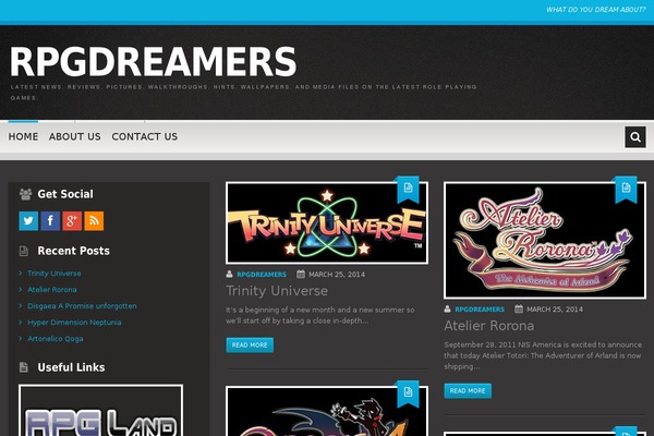 rpgdreamers.com site used Bueno