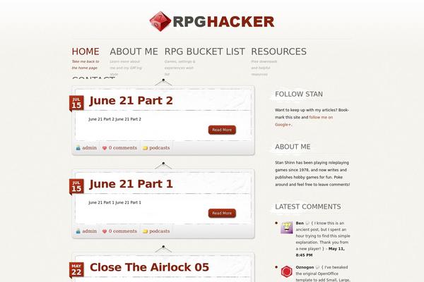 Personalpress theme site design template sample