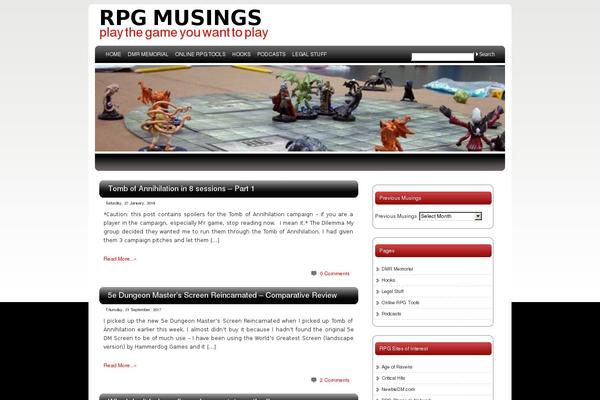 Site using Podcasting Plugin by TSG plugin
