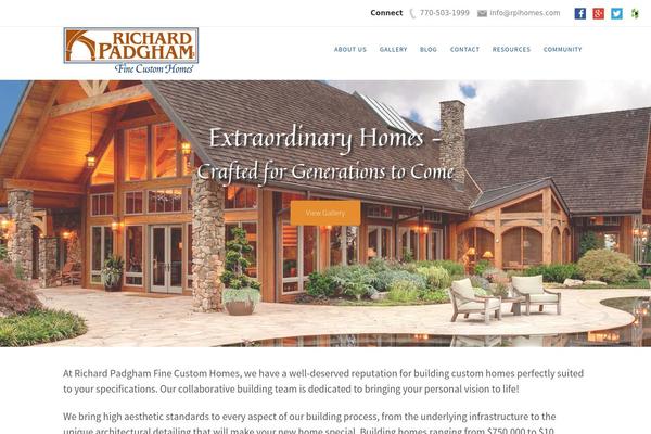 Showroom theme site design template sample